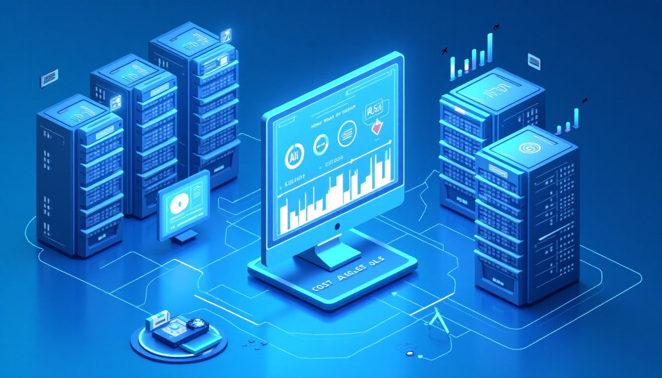 AIワークロード最適化の概念図